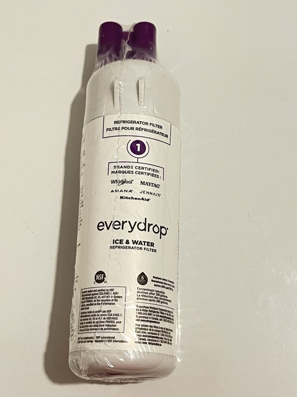 EveryDrop #1 Refrigerator Ice and Water Filter ΕDR1RXD1 P8RFWB2L