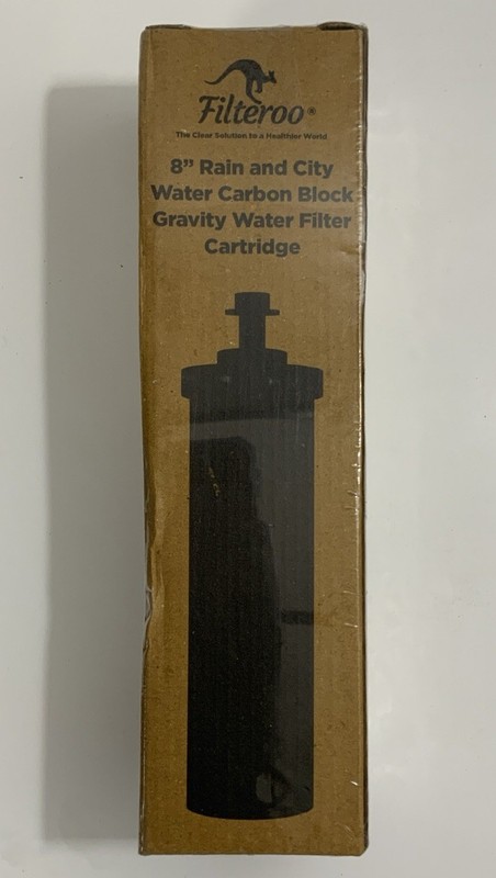 Filteroo 8″ Rain and City Water Carbon Filter Gravity Water Filter Cartridge