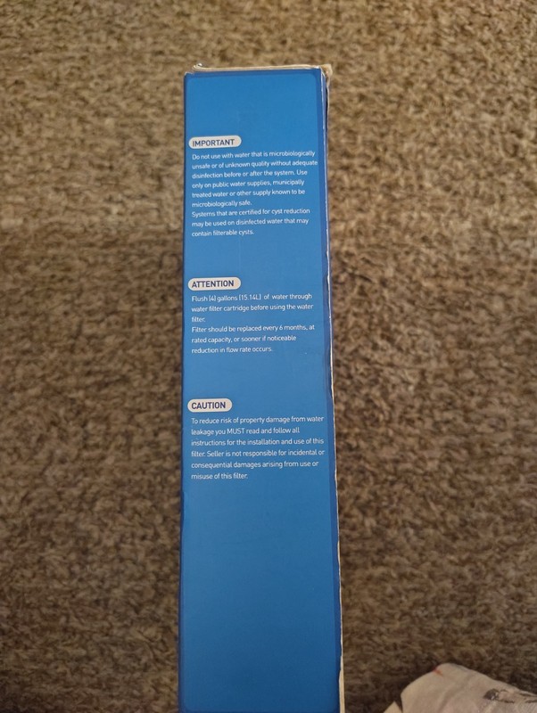 Ecley EC-01 Replaces Frigidaire EPTWFU01 Refrigerator Water Filter | 3 Pack gallery