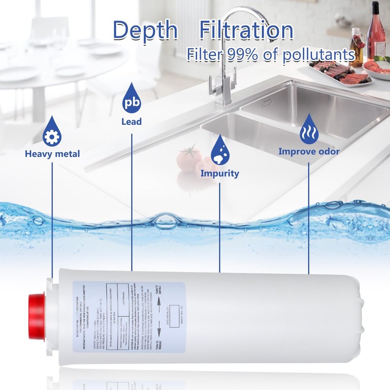 3-Pack 51300C Water Filter Replacement for EzH2O Bottle Station ERF750 EWF3000 gallery
