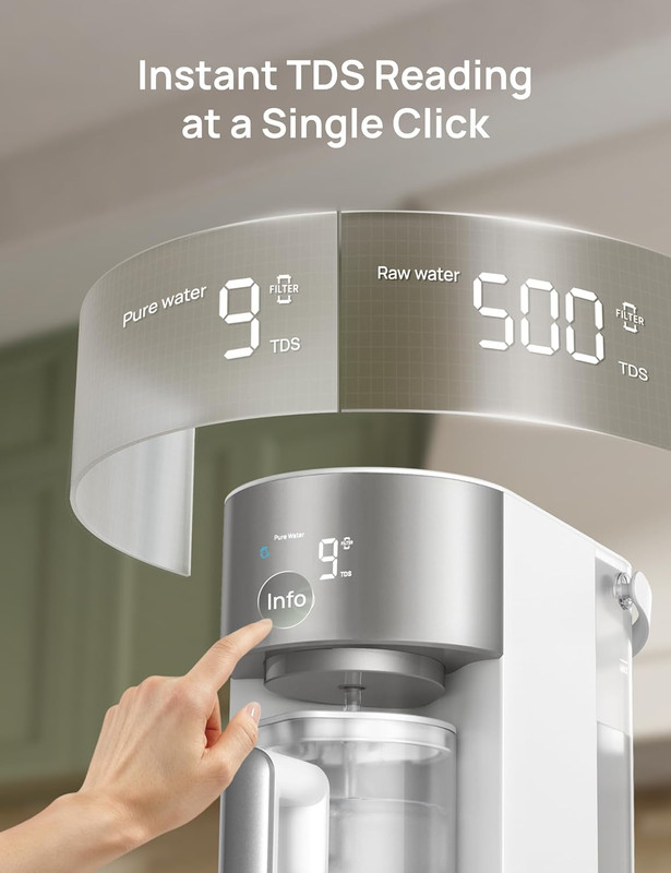 Countertop Reverse Osmosis Water Filter with Autofill & Self-Cleaning System gallery