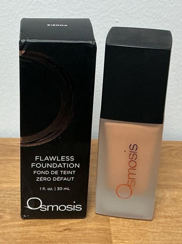 Osmosis Flawless Foundation SIENNA 1 Fl Oz 30 Ml New In Box