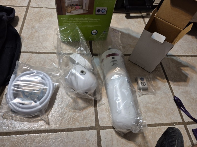 GE SmartWater GXULQ Full Flow Water Filtration System New - Open Box gallery