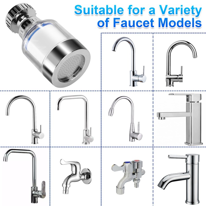Faucet Water Filter Tap Filtration Kitchen Bathroom Sink Mount Purifier System gallery