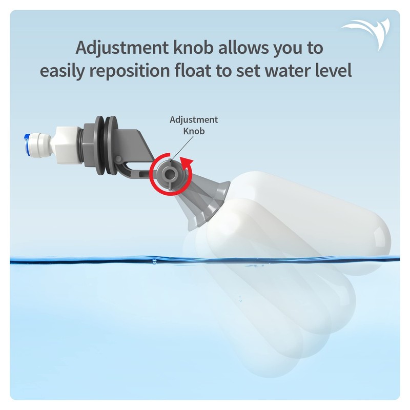 AquaticLife Auto Shut-Off Float Valve Kit for RO, RO/DI Reverse Osmosis System U gallery