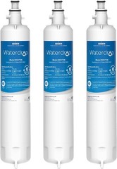 Waterdrop Refrigerator Water Filter, Replacement for GE® RPWFE (With Chip), 3