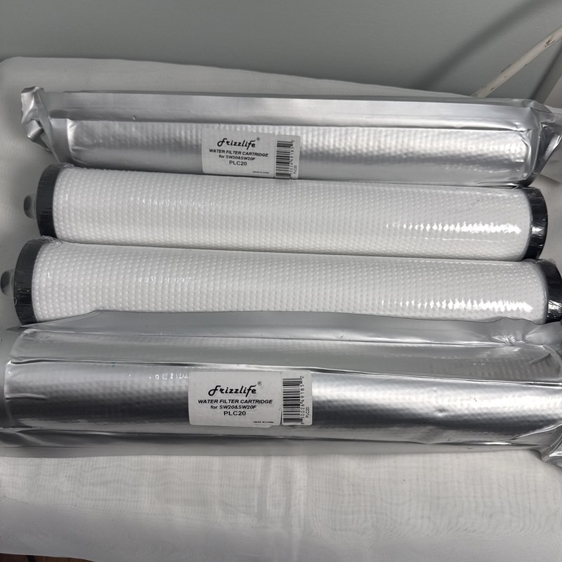 NIB Frizzlife PLC20 Replacement Filter Cartridge For SW20 and SW20F – 4 PACK