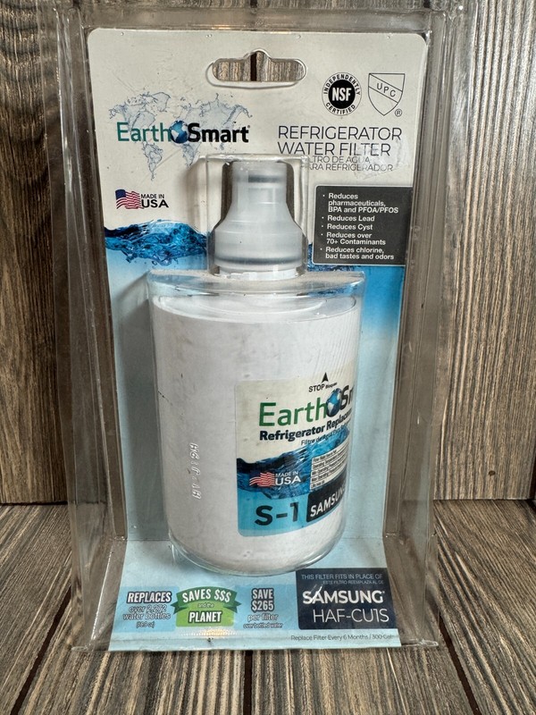 EarthSmart Twist & Lock S-1 Refrigerator Replacement Water Filter 300 gal.