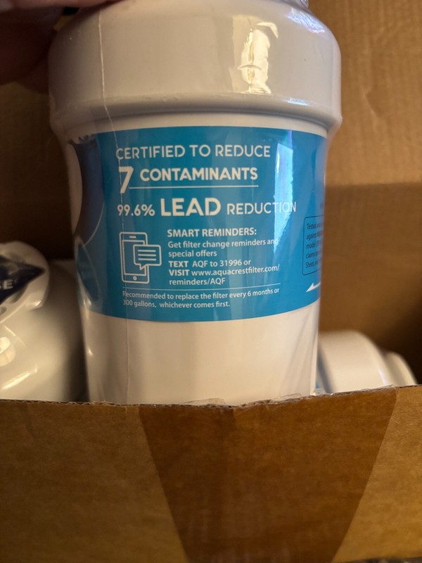 Aqua Crest NSF/ANSI certified Water Filters 3 Pack AQF-MWF-P3-N gallery