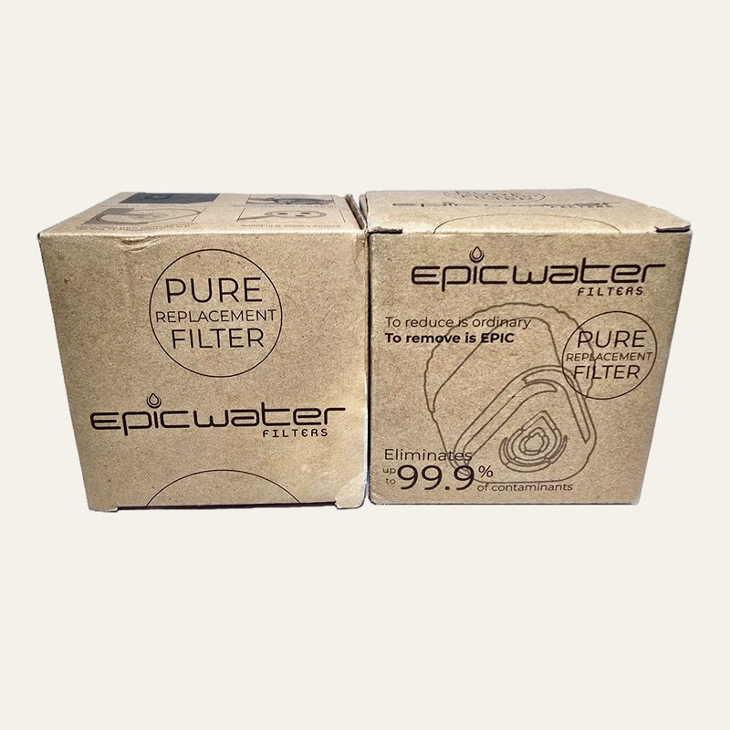 Two Epic Water Pitcher Filters Pure Replacement EpicWater Removes PFAS Fluoride