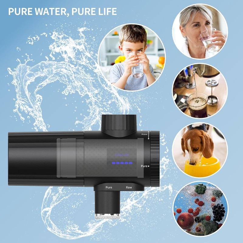 HOMELODY Faucet Filter 2-Pack U54042001 1050 Gal Tearable Carbon Fiber Purifier gallery