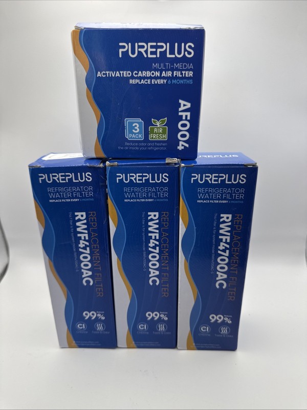 PUREPLUS RWF4700AC Fit for LG LT1000P LT1000 LT1000PC & Air Filter, 3Pack Read gallery
