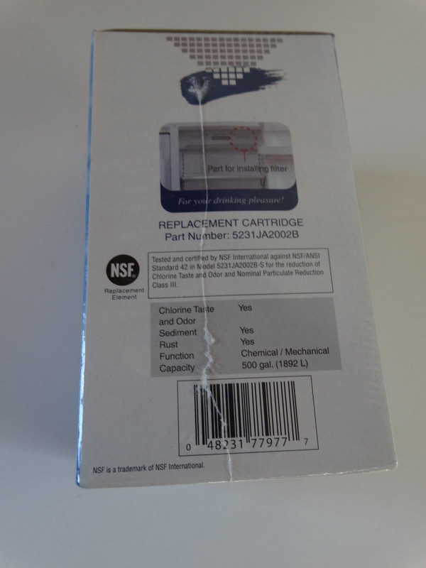 Water by Cuno Premium Filter 5231JA2002B kenmore Refrigerator Cartridge gallery