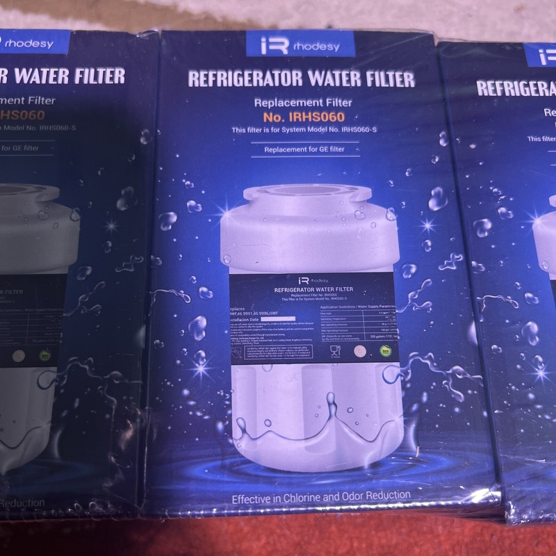 IR RHODESY GE Refrigerator Water filter IRHS060 Brand New SEALED 4-Pack 💦 gallery