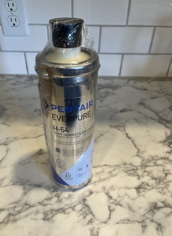 2X Pentair Everpure H-54 Quick-Change Water Filter Replacement Cartridg EV925268 gallery