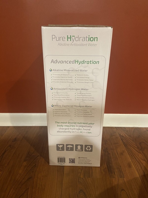 PURE HYDRATION Alkaline Antioxidant Water Advanced Filtration Cosan/￼USA NEW BOX gallery