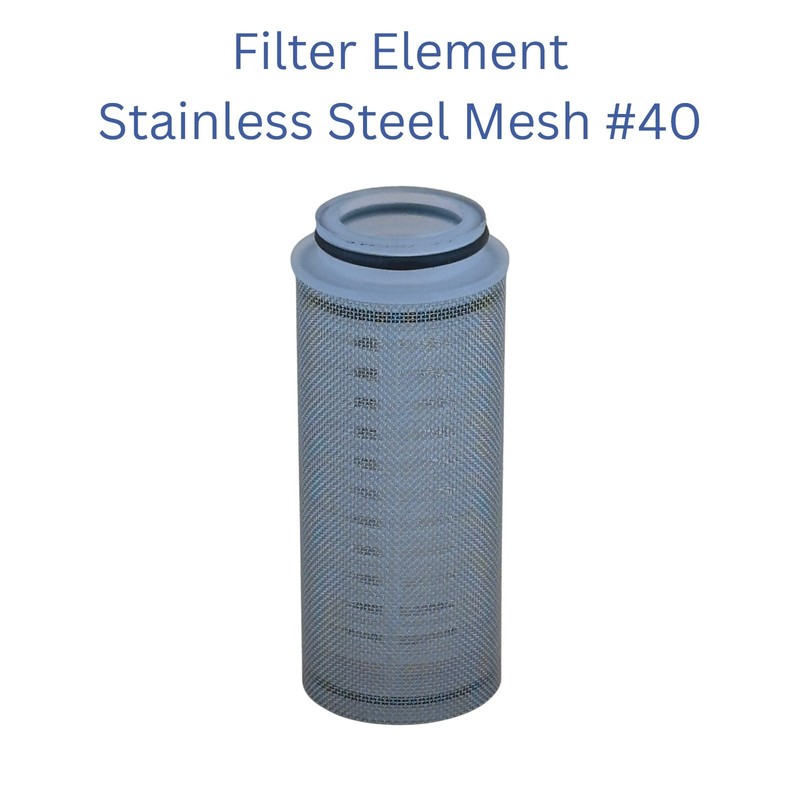 QUTO Blue Cup Inline Strainer - universal protective filter for water treatment gallery