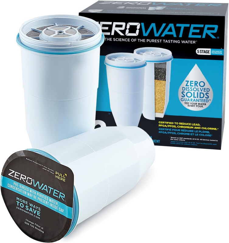 Official Replacement Filter – 5-Stage 0 TDS Filter Replacement – System IAPMO Ce