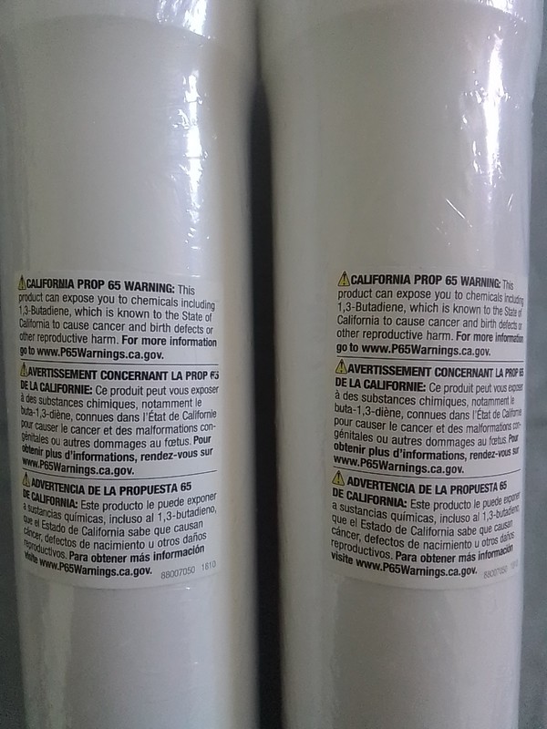 Premier Filters Carbon Block Blue Pure 105371 & Sediment Red Pure 105311 Sealeds gallery