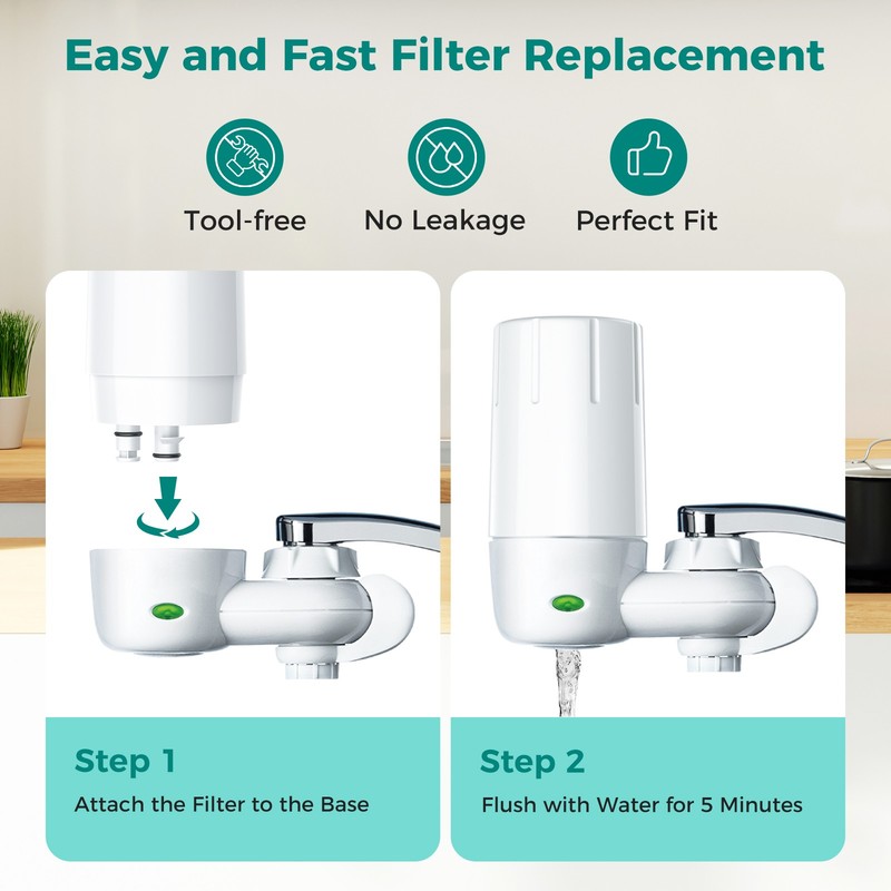 Fil-Fresh Faucet Filter Replacement for Brita® Faucet Filter NSF 2-Pack US gallery
