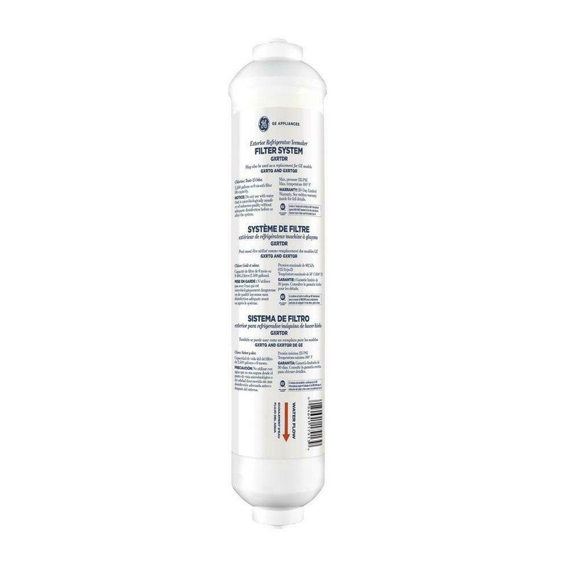GE GXRTDR refrigerator icemaker fridge icebox in-line water filter GXRTQR GXRTQ