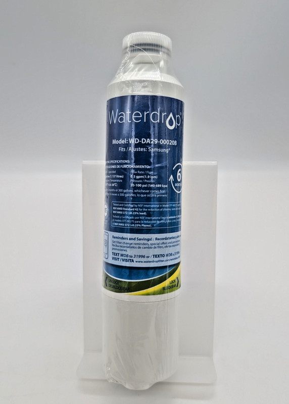 Waterdrop WD-DA29-00020B Refrigerator Water Filter *Brand New* for Samsung