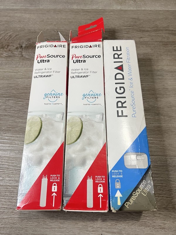 NEW 3 Pack Of Frigidaire ULTRAWF Pure Source Ultra Water Filter For Fridge White