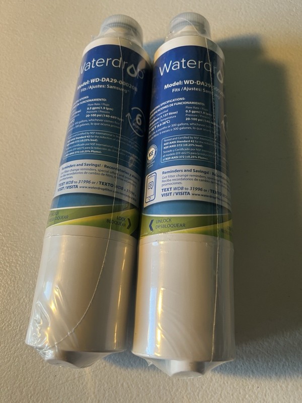 Waterdrop DA29-00020B Refrigerator Water Filter, Samsung Replacement HAF-CIN.