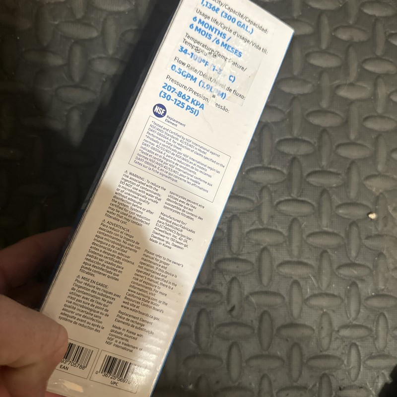 Samsung DA29-00020B HAF-CIN/EXP Refrigerator Ice Water Filter Da97-08006A-1 NEW gallery