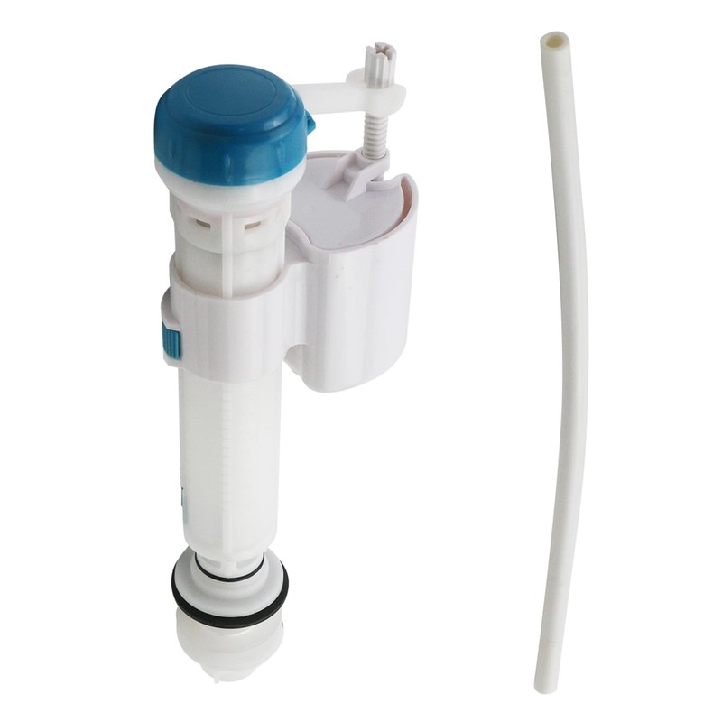 Toilet Fill Valve Adjustable Height 7.68″-12″, Toilet Flush Valve Kit G15/16 …