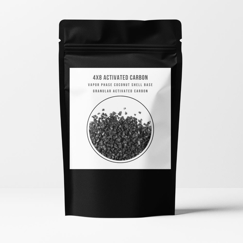 4x8 Vapor Phase Coconut Shell Granular Activated Carbon