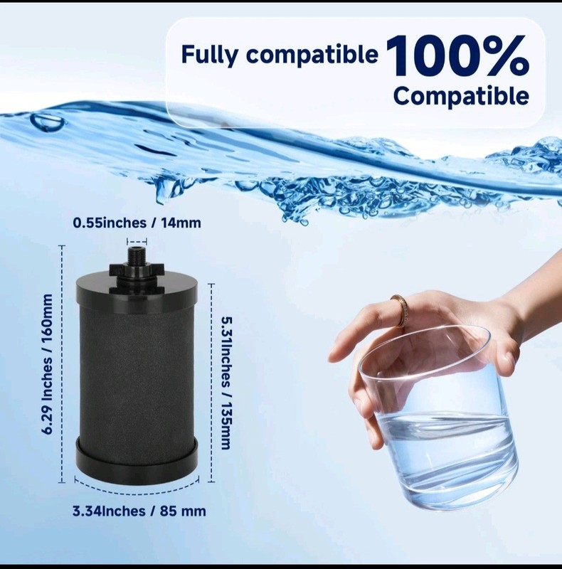 2387 Pro Filter Replacement, NSF/ANSI 42 Certified for Alexapure Water Filter gallery