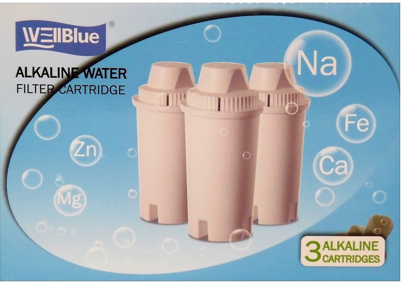3 Pack Drop In Brita Style Alkaline Water Filter Replacement 7 Stage Mineral …