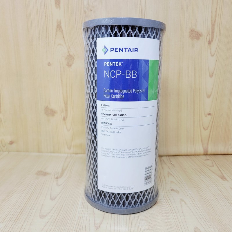 Pentair NCP-BB Big Blue Carbon Water Filter 10” Whole House Non-Cellulose
