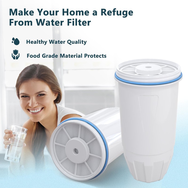Water Filter Replacement Compatible with Zero Pitcher and Dispenser ZR-001 ZR... gallery