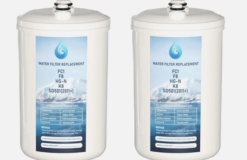FC1 F8 HG-N WATER FILTER REPLACEMENT ENAGIC LEVELUK F8 AND HG-N JRIV – 2 PACK