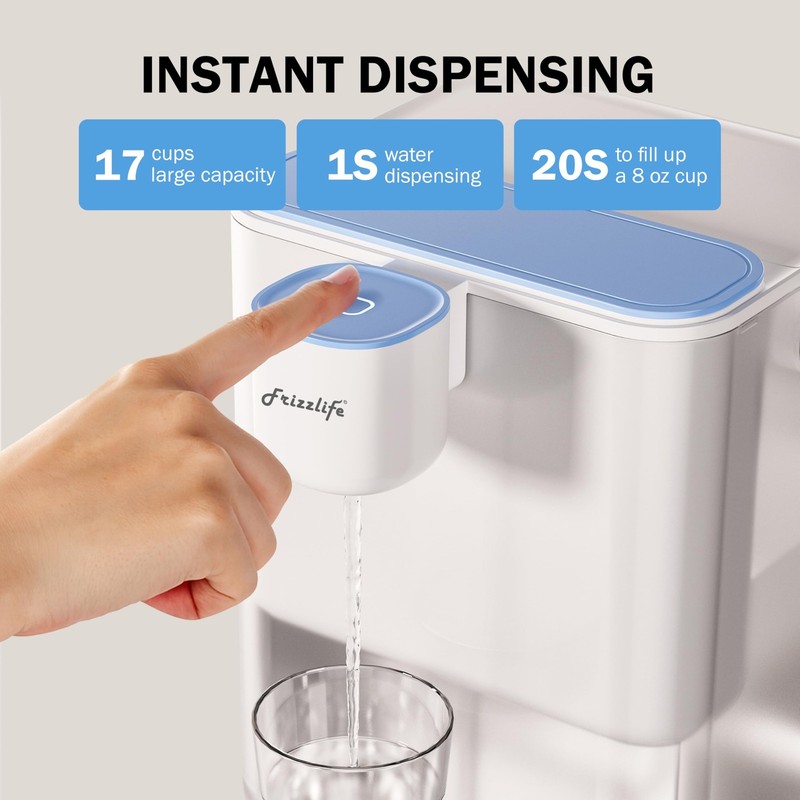 MD40 Electric Water Filter Dispenser with 2 Filters, 400 Gallon, NSF/ANSI 53&... gallery