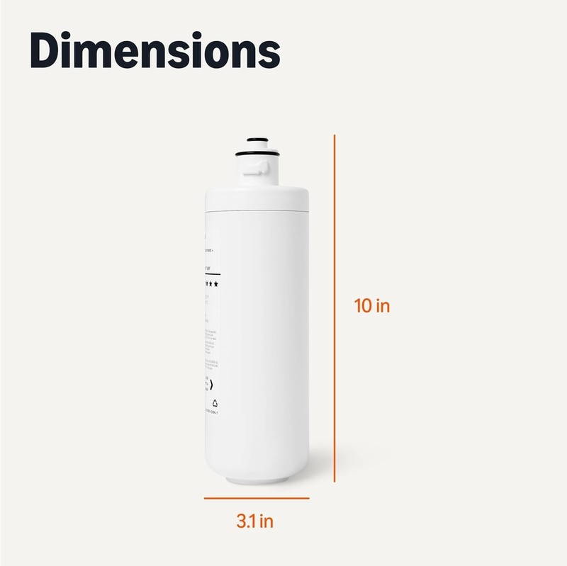 New Amazon Basics Under Sink Water Filter Replacement Cartridge AMZN8116RF 11,00 gallery