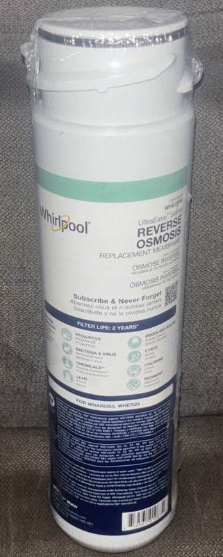 Whirpool WHEERM Reverse Osmosis Replacement Membrane💧Water 💦 Filter