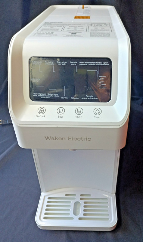 Waken Electric C11S Reverse Osmosis Water Filtration System Countertop 180oz …