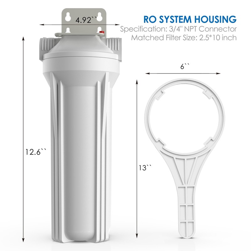 500 GPD RO Membrane Maple Syrup Reverse Osmosis System Water Filter Housing Kit gallery