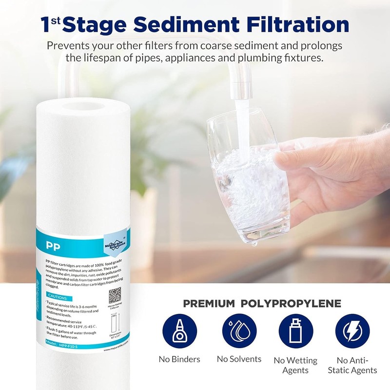 100 GPD RO Water Filter Replacement for APEC 5/6/7 Stage Reverse Osmosis System gallery