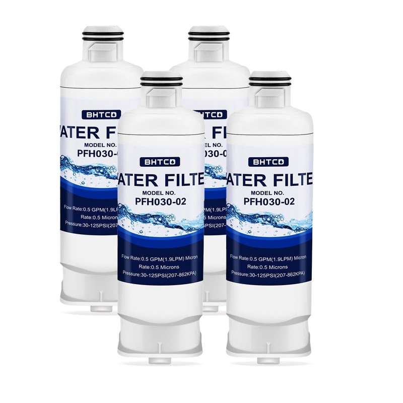 Water Filter for Samsung RF23BB8600QLAA/ RF30BB6600QLAA/ RF30BB660012AA/ 4pk