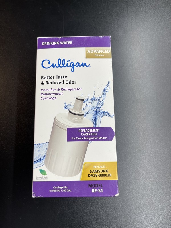 Culligan RF-S1 WATER FILTER Refrigerator Replacement