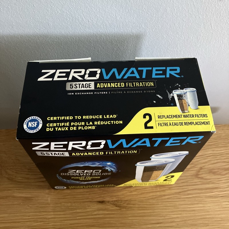 Zero Water 5 Stage Advanced Filtration 2 Pack Replacement Water Filters ZR-017 gallery