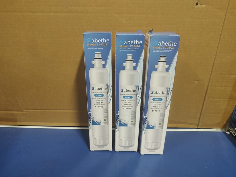 Sabethe Refrigerator Water Filter Replacement for GE® RPWF(NOT RPWFE),3 Pack