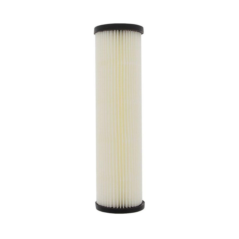 Sediment Water Filter 10 Inch Under Sink Pleated Cellulose Cartridge 20 Micron