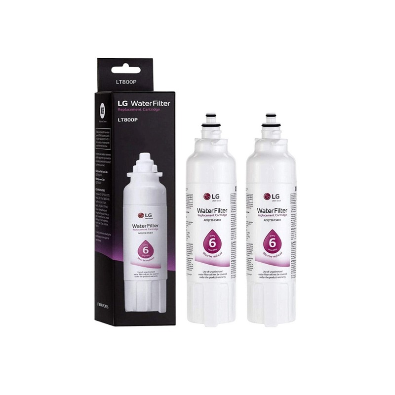 2PCS LG LT800P Refrigerator Replacement Water Filter New Sealed fit ADQ736134