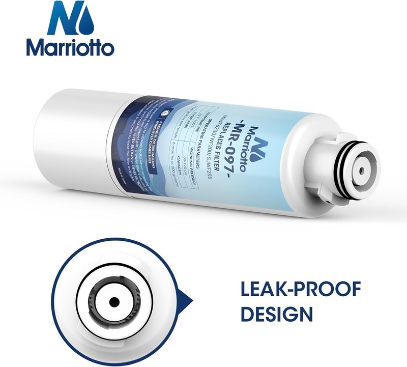 2-Pack MIWF6200 Water Filters Reducing 99% Chlorine & Impurities for Fresh Taste gallery