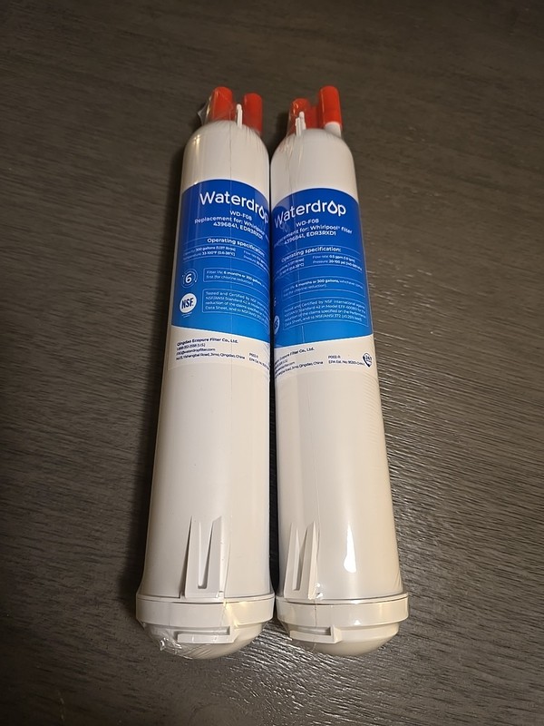 2x – WD-F08 Waterdrop Replacement Refrigerator Water Filters – Brand New Sealed